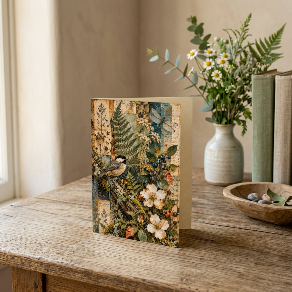 Botanical Whispers | Printable Artwork + Card Template