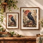 The Raven’s Library | Printable Artwork Only