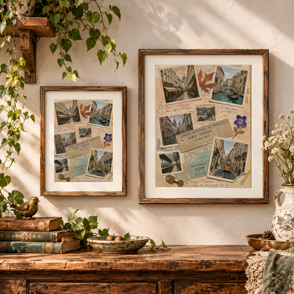 The Traveler’s Diary | Printable Artwork Only