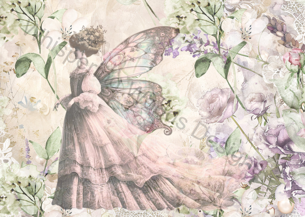 Victorian Fairy Garden | Printable Artwork Only