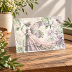 Victorian Fairy Garden | Printable Artwork + Card Template